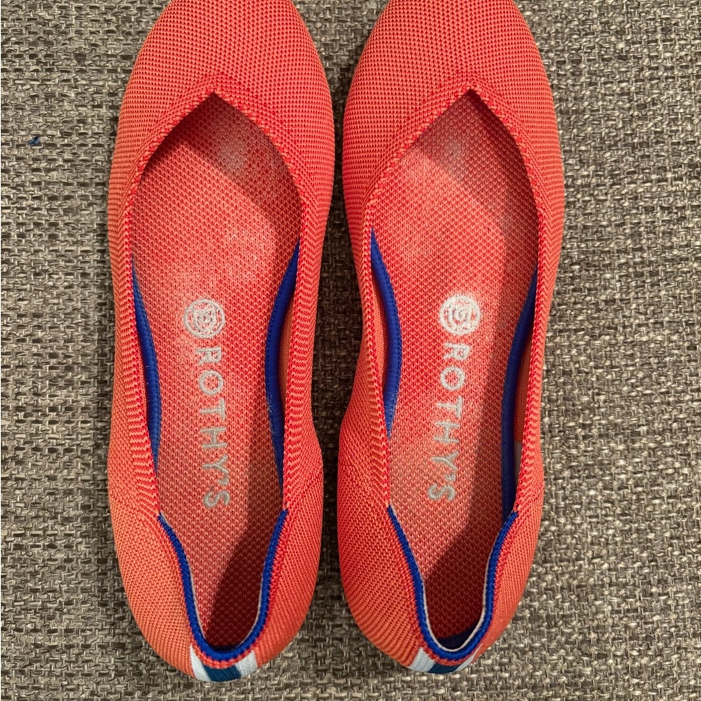 Rothy's Women's Orange Flats